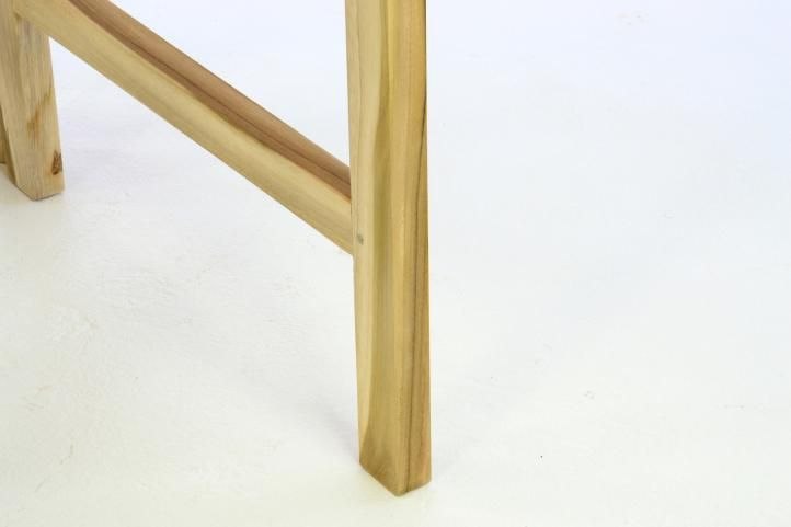 STÓŁ DIVERO - stół tekowy ogrodowy - składany - 130 x 65 cm